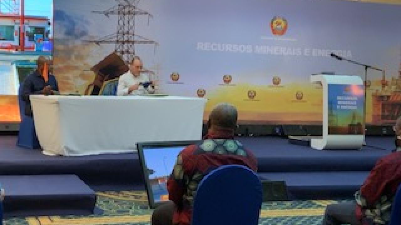 Cerimónia de lançamento de obras de electrificação de 19 Postos Administrativos de